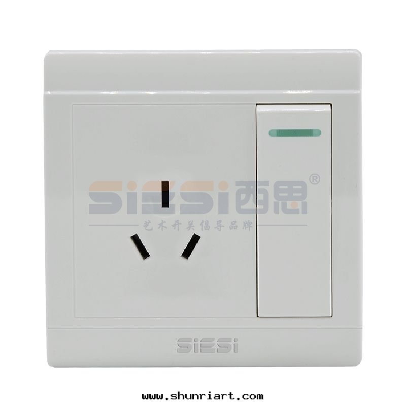 16A三(sān)极(jí)插座带(dài)單控開(kāi)關(guān)