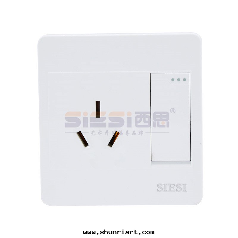 16A三(sān)极(jí)插座带(dài)單控開(kāi)關(guān)