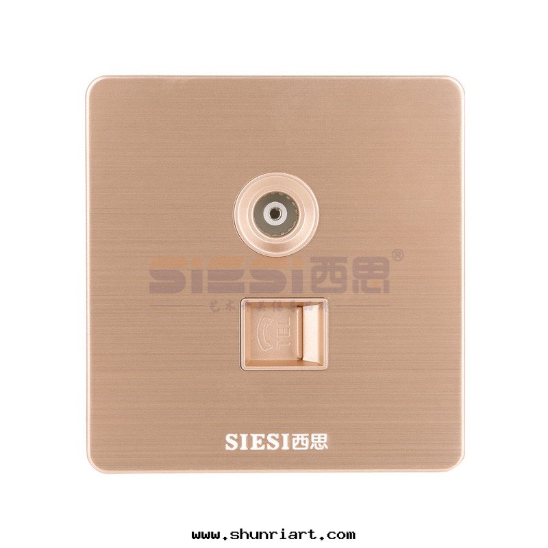 一(yī)位(wèi)電(diàn)视、電(diàn)話(huà)插座