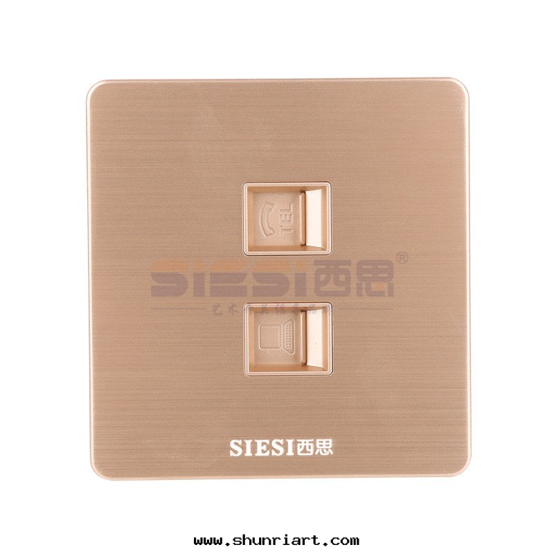 一(yī)位(wèi)電(diàn)話(huà)、電(diàn)腦插座