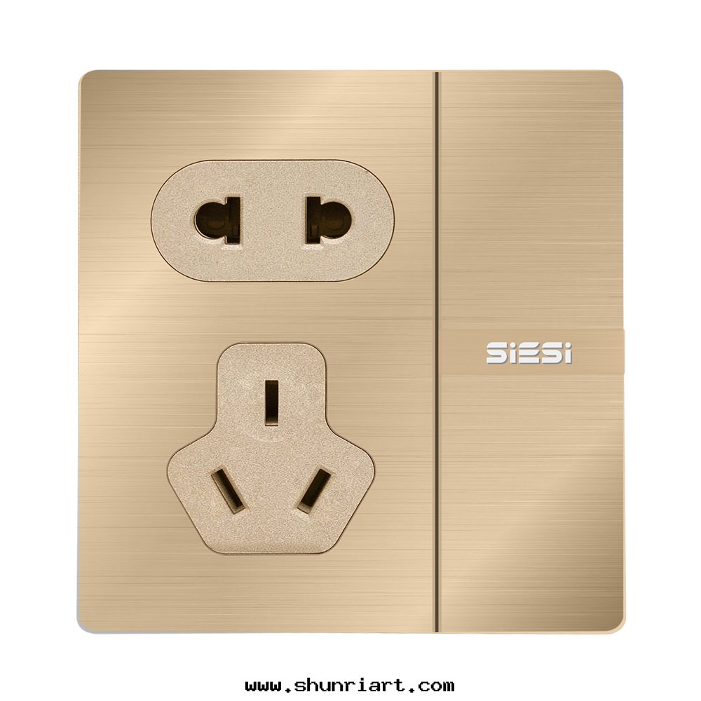 10A 二(èr)三(sān)极(jí)插座带(dài)單控開(kāi)關(guān)