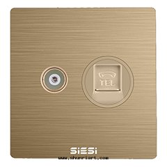 一(yī)位(wèi)電(diàn)视電(diàn)話(huà)插座