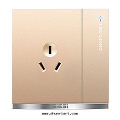 16A三(sān)极(jí)插座带(dài)（單/双(shuāng)）控開(kāi)關(guān)